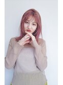 抜け感前髪☆くびれミディピンク『Daisy duex ryota』天神 大名
