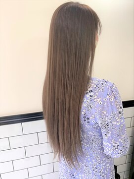 ビーハイブ 一番町店 アヴェダ(BEHIVE) AVEDAカラー×くすみラベンダーベージュ