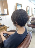小顔補正立体カット