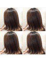 ザステージバイファウンテン(THE STAGE by fountain)&nbsp;切りっぱ外ハネスタイル