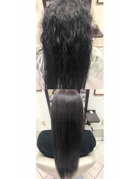 コレットヘア(Colette hair) 【スーパーロングの縮毛矯正】