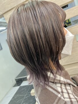 テテ(TETE) インナーxハイライトxウルフヘア