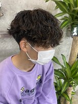 ロンドガルマン 名古屋(Lond GULLMAN)&nbsp;【LondGULLMAN KAZU】　スパイラルパーマ　韓国　MEN'SHAIR