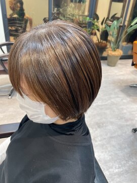 ギフト(Gift. hair&spa) 【Gift.hair&spa】白髪ぼかしハイライト