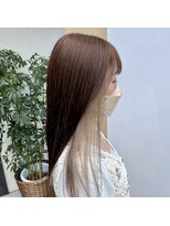 メアリーハリス(Mary Harris)&nbsp;【Mary Harris】グレージュ×ホワイト