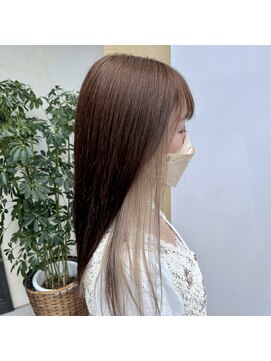 メアリーハリス(Mary Harris) 【Mary Harris】グレージュ×ホワイト