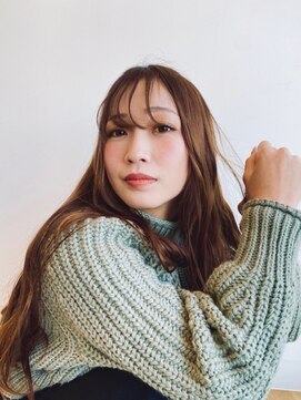 パザパ 成沢店(pa.za.pa.) ミルクティーベージュ×抜け感ロング/韓国風巻き髪/30代40代50代