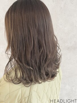 アーサス ヘアー デザイン 綾瀬店(Ursus hair Design by HEADLIGHT) アッシュベージュ×ゆるふわカール_807M1564