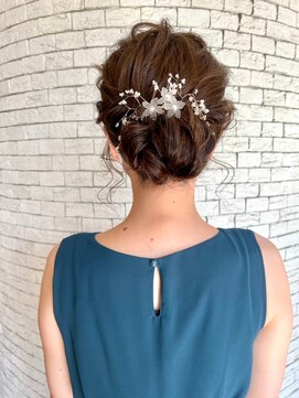 マール(marl) 【marl.】お呼ばれシニヨン