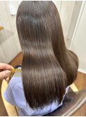#酸性ストレート#髪質改善カラー#レルミストリートメント