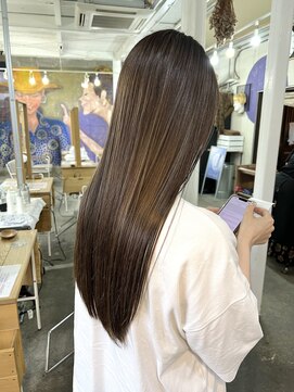 ユイマァル 倉敷店(YUIMARL) 極細ハイライト×髪質改善