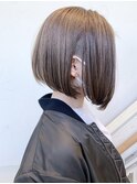 【morio成増 セリザワ】切りっぱなしボブ ハイライトカラー