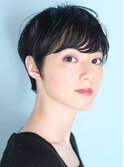 40代50代似合わせ小顔美髪シアーカラーカールショート