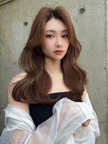 ロンドルーナ 岐阜(Lond Luna)&nbsp;オリーブベージュ×レイヤーカット×岐阜