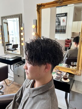 コワファースト  させぼ五番街店(COIFF1RST) 波巻き×センターパート☆