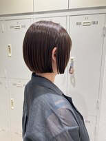 ステラバイケンジ(STELLA by KENJE)&nbsp;大人綺麗ボブ/藤沢/髪質改善縮毛矯正/ショート/脱白髪染め透明感