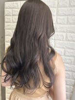 ルノン フィージュ(LUNON fieju)&nbsp;ラベンダーグレージュ/ブリーチなし/髪質補修/艶カラー