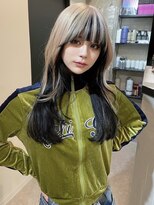 ペレ 梅田(PELE) 前髪/アンブレラカラー/こなれミディ/イメチェン/ウェーブパーマ