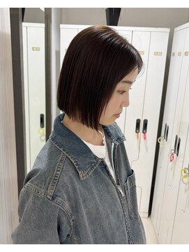 クロップ エス 茅ヶ崎本店(crop es) ぷつっとボブ