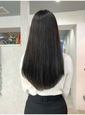 赤味消しカラー×艶髪