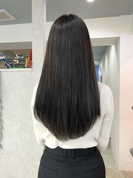 サニー 西中島店(sunny.) 赤味消しカラー×艶髪