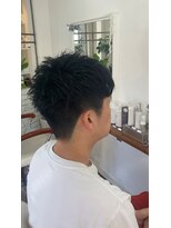 ヘアーアンドメイクアップモパ スパイキーヘア