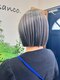サンコ(sanco.)の写真/今注目のシークレットハイライト/インナーカラー取扱サロン☆ツヤ&透明感あふれるナチュラルな髪色に…＊