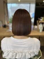 ヒライス 千歳船橋(Hiraeth)&nbsp;切りっぱなしボブ×ブラウンカラー