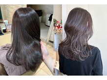 ビフィーノ イーリス 川西店(bifino iris)の雰囲気（お洒落を楽しむための白髪ぼかし・ハイライトカラー）