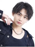 刈り上げコンマセンターパート