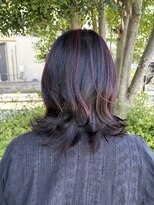 ディーボーイ 健軍店(D-BOY)&nbsp;アンブレラカラー/ハイライトカラー/白髪ぼかし