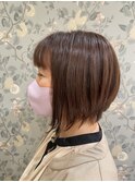 《HAIRZ》大岩真弓　大人女性の若魅せ前下がりショートボブ