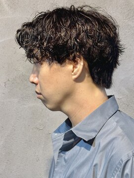 ニアウ 高崎店(Niau) シャドウパーマメンズパーママッシュウルフ韓国パーマ群馬高崎