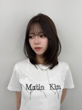 アマトウキョウスマートサロン(AMA TOKYO×Smart Salon) くびれレイヤー/顔まわりカット/レイヤーカット/小顔ヘア