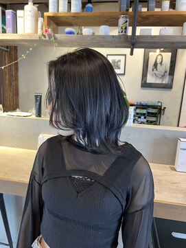 マスカリ(muscali) 黒髪/表参道ハイライト/オリーブグレー/小顔/ココアベージュd50