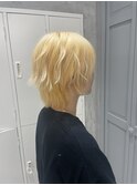ケアブリーチ/抜きっぱなしブロンド/髪質改善