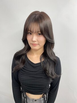 ベルグローアルファ(BELLE GROW ALPHA) レイヤーカット/ミルクティーグレージュ/ダブルカラー/エクステ