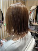 切りっぱなしボブ