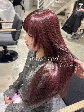 ブランコトレス 鏡島(BLANCO tres) レイヤーカット/暖色カラー/髪質改善