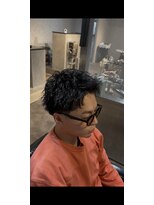 スタッグバーバー 東生駒店(STAG BARBER)&nbsp;スパイキーピンパーマ