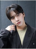 韓国 フェザーパーマ ニュアンスパーマ シースルーマッシュ