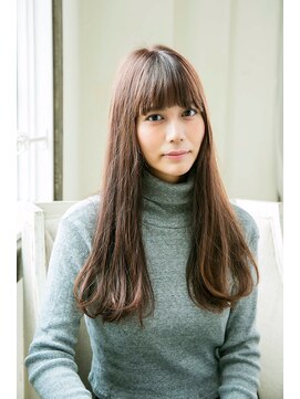 クロエ 中野(Cloe) モーブカラーニュアンスストレート