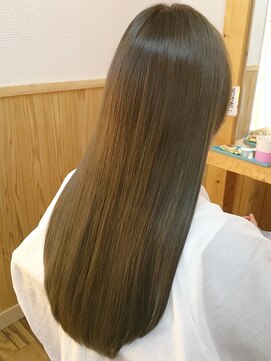 ララテラス(LaLa Terrace) ～LaLa Terrace流～アッシュグレー×サラツヤストレート