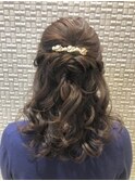 【新宿Olive’s by neolive】大人ハーフアップ