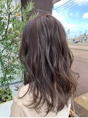 グレージュハイライト