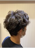 こなれマッシュパーマスタイル