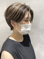 ビューティーマーケット アングゥ イオンモール名取(BEAUTY MARKET ungu)&nbsp;大人ショートアッシュスタイル