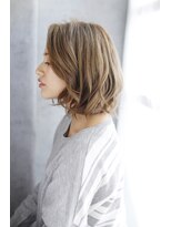 セントラル プラスエヌ(CENTRAL+n)&nbsp;20代30代40代　手抜きに見えないルーズボブ【草津】