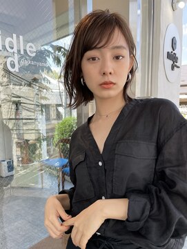 グロウミドル(GROW middle) 外ハネ×トレンドボブ