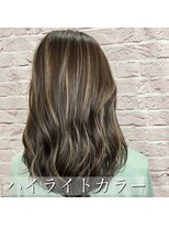 ディスコヘアー(DISCO HAIR)  コントラストハイライトカラー